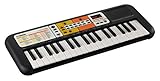 Yamaha PSS-F30 Mini Keyboard, schwarz – Leichtes Keyboard für Kinder mit Mini-Tastatur und wunderschönen Instrumentenklängen – Mit Mini-Kopfhöreranschluss