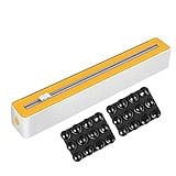 Generisch Alufolien-Spender Mit Schneidemesser | Haushaltsfolienhalter Mit Abroller - Stabiler Aufbewahrungsbox Für Backpapier & Lebensmittel Folien Platzsparend Küchenzubehör