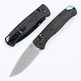 Klappmesser 7.4' Taschenmesser Slim Aus Edelstahl S90V, Kohlefaser, Klein Outdoor Survival Messer Edc Jagdmesser Robust Tanto, Scharfes Einhandmesser mit Axis lock, Taschenclip, Geschenk für Männer