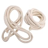 Mobestech 2 Stück Teiliges Ersatzdochte für Öllampen Reine Baumwolle Geflochtener Docht Ømm Sicherer Brennvorgang Langlebig Stabile Flamme für Petroleum Campinglampen