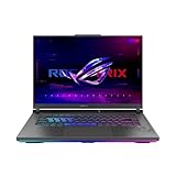 ASUS ROG Strix G16 G614JV Gaming Laptop | 16' 2,5K WQXGA 16:10 240Hz IPS Display | Intel Core i9-13980HX | 16GB RAM | 1TB SSD | NVIDIA RTX 4060 | Win11 Home | QWERTZ | Eclipse Gray