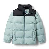 Columbia Jungen Puffect 2 Jacket Pufferjacke, Knautschblau, Schwarz, 104 EU