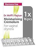 Vagisan Feuchtigkeitscreme Cremolum Hormonfreie Pessarien zur vaginalen Trockenheit, 1x16 Stück