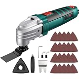 Oszillationswerkzeug - NEU MASTER 280W Multimaster, 6 Variable Drehzahl, 3° Oszillationswinkel, 5500–22000RPM Multifunktionswerkzeug für Schneiden, Schnitzen, Bohren, Schleifen, Polieren