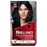 Schwarzkopf Brillance Haarfarbe, 891 Noir Bleuté