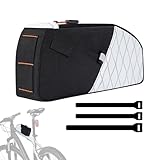 Generisch Oberrohrtasche | Fahrrad Gepäckträgertasche Mit Reflektierenden Streifen | Fahrradtasche Für Rennrad Fitness Camping Sport Trail Abenteuer Outdoor Bergtraining Touring Urban