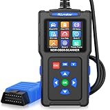 ALLmeter OBD2 Diagnosegerät Auto, Auslesegerät Auto, mit DTC-Definition, 9 OBD2 Modi, 9 Sprachen, Spannungserkennung, KFZ-Fehlercode-Lesegerät, OBD-II Diagnosewerkzeuge für Autos nach 1996 (Blau)
