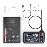 Advokingtap Industrielles Endoskop, 1080P HD-Inspektionskamera, IP67 wasserdichte Kamera, 4,3 Zoll High-Definition-Großbildschirm (5 m)