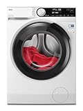 AEG LR7GA70490 Waschmaschine – Serie 7000 ProSteam: Auffrischfunktion mit Dampf statt Waschen – 9 kg – Leise – Mengenautomatik – A-20% – Nachlegefunktion – Wasserstopp – 1400 U/min