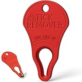 DEARKAN Zeckenzange – Zeckenentferner für Hunde und Katzen – Werkzeug Typ Schlüsselanhänger – Effektiver und sicherer Zeckenentferner – einfach zu bedienen und zu transportieren – Zeckenschutz