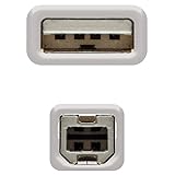 Brightium USB 2.0 Druckerkabel, Typ A/M-B/M, 1,8 m, hohe Geschwindigkeit, stabile Verbindung, ideal für Datenübertragung und Geräteanschluss.