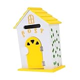 jojofuny Kasten Kommentar Box Holz Yellow