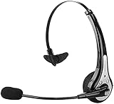 Callstel BT Headset: Profi-Mono-Headset mit Bluetooth, Geräuschunterdrückung, 10-Std.-Akku (mit Mikrofon, Handy, Freisprecheinrichtung)