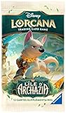 Disney Lorcana TCG – Booster mit 12 Karten – Die Insel Archazia – französische Version