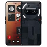 Nothing Phone (3a) 128 GB - Handy mit Essential Space, 50-MP-Hauptkamera, 32-MP-Frontkamera, 30-facher Ultra-Zoom, 8 GB RAM, Langer Akkulaufzeit und 6,77 Zoll Flexibles FHD+ AMOLED-Display - Schwarz