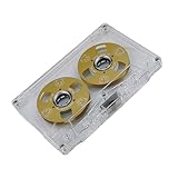 OOLA.DETAL Doppelseitiges Metall-Magnetband, leer, 45 Minuten klarer und realistischer Klang für Sprachmusik