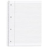 Brunnen 1067927 Notizblock / Collegeblock Student (A4, liniert, Lineatur 27, 70 g/m², 80 Blatt)