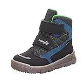 Superfit Jungen Mars Warm Gefütterte Gore-tex Schneestiefel, Grau Grün 2010, 36 EU