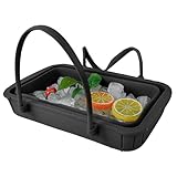 Youngwier Große Eiswanne | Silikon-Getränkebehälter Mit Griff - Praktische Partyausstattung Für Camping Outdoor Picknick Gartenparty Und Grillabende