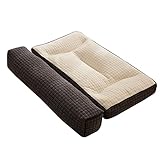 Nackenhörnchen-Kissen. Ergonomisches Kissen, Seiten-/Rückenschläferkissen, Kissen gegen Nackenschmerzen mit Zervikalkissen, abnehmbares und waschbares Kissen gegen Nacken- und Schulterschmerzen, Füllu