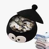 Schwarzer Deckenkorb, Baumwollseil-Aufbewahrungskorb, dekorativer gewebter Aufbewahrungskorb, , Caddy, Organizer, Behälter für Snacks, Handtücher, Pflanzen