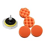 Meclelin Tools Adapter 7pcs/Set Waves Plate Drill Auto Polierschwämme Auto Autopflege & Reinigung Auto Cockpitpflege Glänzend (Multicolor, One Size)