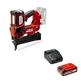Einhell Professional Akku-Tacker FIXETTO 18/40 S Power X-Change (18 V, 60 Schläge/min, max. 40 mm Klammerlänge, Einzel-/Serienschuss, inkl. 500 Klammern, 4,0 Ah Akku)