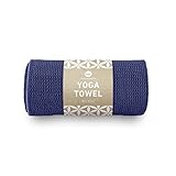 Lotuscrafts Yoga Handtuch Wet Grip - rutschfest & Schnelltrocknend - Antirutsch Yogatuch mit hoher Bodenhaftung - Yogahandtuch ideal für Hot Yoga [183 x 61 cm]