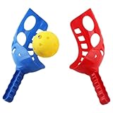 Generisch Scoop-Ball-Spielset – Outdoor- Und Fangspielzeug, Lustiges Ball-Scoop-Set | -Rasen-Wurfaktivität, Hinterhof-Fangspiel Für Kinder, Mädchen, Familienspielzeit Im Freien, Reisefreundli
