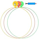 Qooloo 3 Stück Tauchringe für Kinder, Tauchen Spielzeug Ø 80cm Unterwasser Pool Spielzeug für Jungen Mädchen ab 5 6 7 8 9 10 11 12