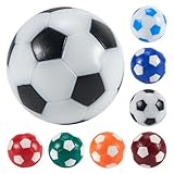 Elalove 8 Stück Tischkicker Bälle Set – Hochwertige 32mm Kickerbälle aus HIPS, langlebig & farbecht für Tischfußball & Mini Football, Bunt