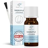 Health Press Nagelpilz Lösung – Wissenschaftlich nachgewiesene Wirkung – 10ml Anti Nagelpilz Liquid – Effektiver Nagellack für Füße & Hände – Medizinprodukt zur wirksamen Behandlung von Nagelpilz