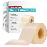 Hydrocolloid -Verbände - Atmungsaktives Hydrocolloid -Patch | Flüssigkeitsabsorbierende Blasenheilflecken mit elastischen Kanten | Wasserdichtes Hydrocoloid -Verband für Narben, Verbrennungen, Pickel