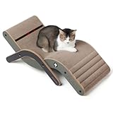 CanadianCat Company | Design-Kratzmöbel Beach Chair | Kratzbrett Katzenliege, Sonnenliege, Hängematte für Katzen | 70 x 35 x 25 cm