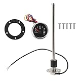 INFINAUTO 300mm Kraftstoff Sende Einheit und Messgerät Kit 11.8' für Boot Auto Fahrzeug Kraftstoff Tank Sende Einheit Kraftstoff Füllstand Sende Einheit Gas Wasser Tank Geber