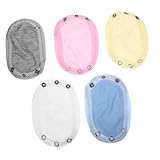 PATKAW 5st Khakifarbener Verlängerungsfilm Body-extender Mit Druckknopf Strampler Mädchen Body-verlängerung Für Babys -overall-verlängerung Babyverlängerungen Babyparty Baumwolle