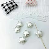 50/100 Stück Schmetterlings-Herz-Stern-Form Acrylperlen DIY Imitationsperlen-Stil Herstellung von Armbändern Schmuckzubehör-4-50 Stück
