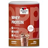 Doppelherz WHEY PROTEIN Schoko – Proteinpulver auf Molkenbasis in bewährter Doppelherz-Qualität 300g