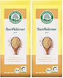 Lebensbaum Senfkörner, Gelb, 80 g (Packung mit 2)