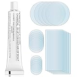 OSDUE Pool Reparaturset, Wasserdicht Luftmatratze Reparaturset, Vinyl-Reparatur-Set für aufblasbare Kajaks, Kanus, Boote, Luftmatratzen, Zelte, Schwimmbäder und Whirlpools