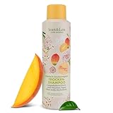 Jean & Len Trockenshampoo Frische & Geschmeidigkeit, kein fettiger Ansatz, keine weißen Rückstände, duftet fruchtig frisch nach Mango, für alle Haartypen, ohne Parabene & Silikone, vegan, 200 ml