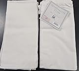 Zambaiti Geschirrtuch Elite Weiß, Set 6 Stück, 50 x 70 cm, 100 % Baumwolle