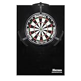 Harrows XL Dartscheiben-Umrandungsring, 6 Stück, einfache Montage, Wandschutz, 140 % größer, doppelseitig für lange Lebensdauer