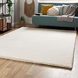 Steffensmeier Berber Teppich Agadir | Schurwolle, Uni, Größe: 60x90 cm, Original aus Marokko, Teppich für Wohnzimmer, Schlafzimmer