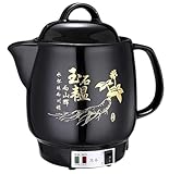 HYHACYH 2025 Chinesischer Medizintopf, Elektrischer Kräutermedizinkocher, Keramiktopf Zum Kochen Von Kräutern, Chinesischer Medizin-Schmortopf, Keramik-Dekoktier-Kräutermedizin