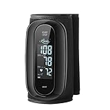 Blutdruckmessgeräte Oberarm - Vollautomatisch Digitales Blutdruckmessgerät für Pulsmessung und Blutdruckmessung mit One-Piece-Design, mit Großem LCD-Display
