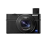 Sony RX100 VII Kompaktkamera (Premium 1'-Sensor, 4K Video, 24-200mm F2.8-4.5 ZEISS Zoom-Objektiv, Augen-Autofokus für Mensch & Tier, neigbares Display – ideal für Reisen, Vlogs & Action-Aufnahmen)