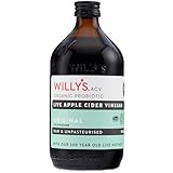 WILLY'S Bio-Apfelessig - Glasflasche, 500ml (1er Pack)