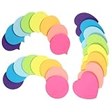 TOVINANNA Haftnotizen Satz 720 Kleiner Notizblöcke in 8 Farben 24 Karteikarten Selbstklebend Robust Haftend für Schulbedarf und Büroorganisation