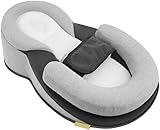 tylxayoxa Dream Nest Anti-Reflux-Babybett – 15° Neigung for Eine Bessere Verdauung, Weiche Baumwolle, Maschinenwaschbar, Sicher for Das Gemeinsame